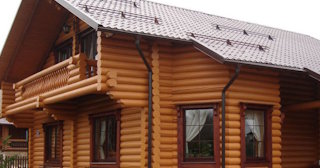 Строительство дома из оцилиндрованного бревна в Белове - от 132899 рублей