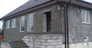 Фасад из газобетона для дома в Белове - Строй-Блв, качественная отделка от 2045 руб.